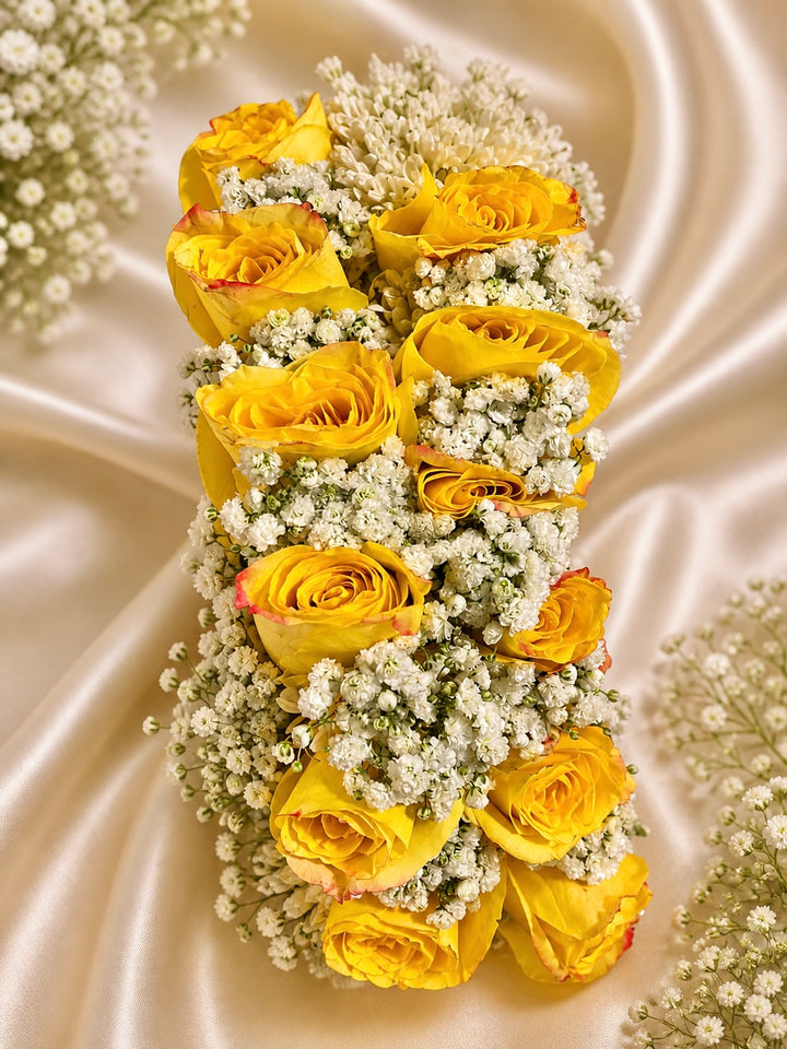 The "Sun-Kissed" Marigold-Yellow Rose Gajray