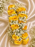 The "Sun-Kissed" Marigold-Yellow Rose Gajray