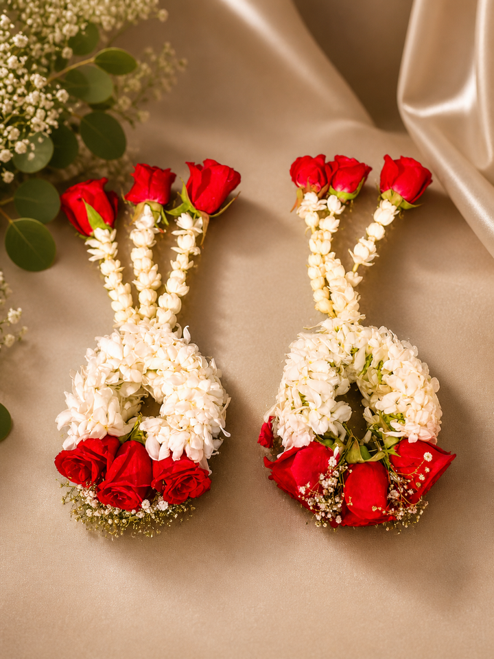 Royal Crimson & Jasmine Gajray