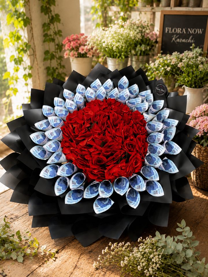 Flora Now Signature Money Bouquet